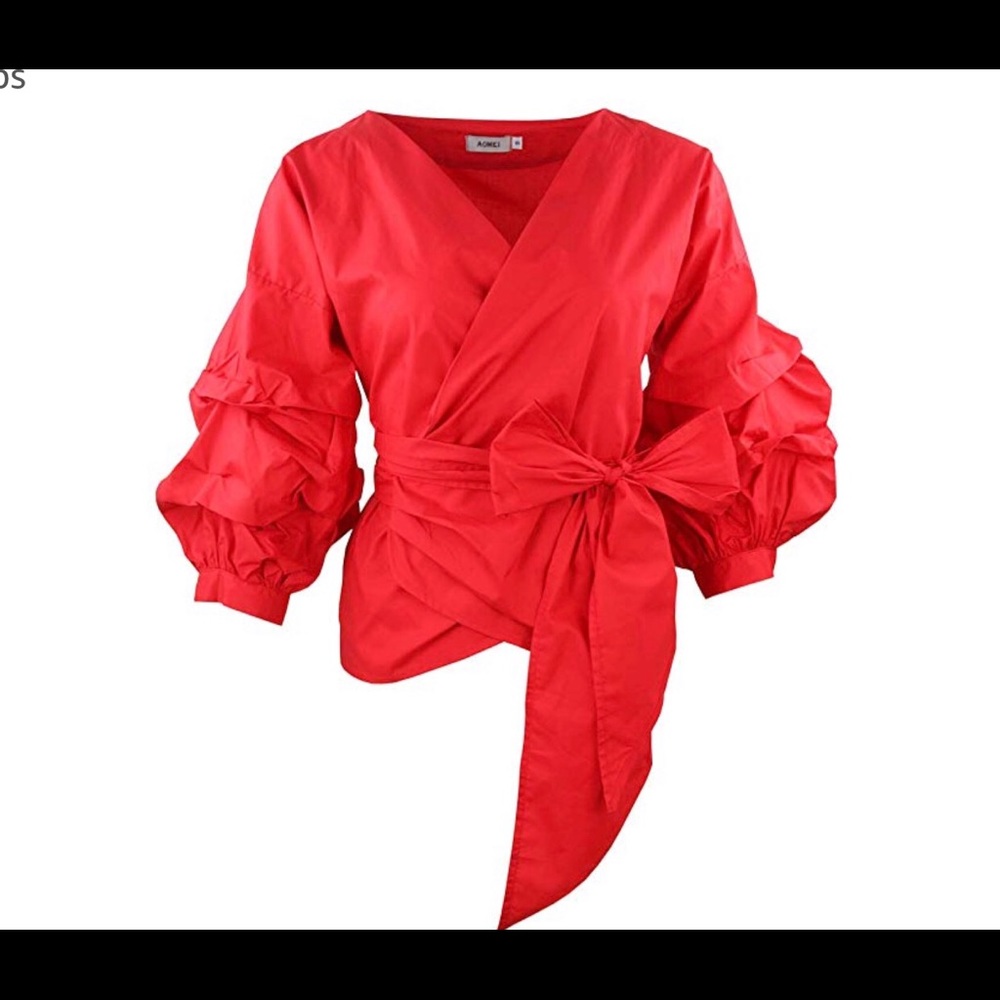 Gorgeous Wrap Blouse